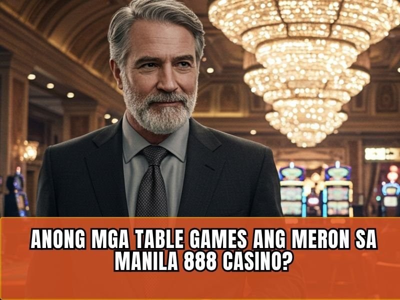 Serious About Table Games Sharpen Your Skills with Manila 888 Casino 3