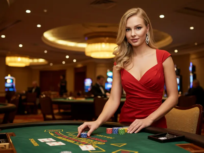 A confident player making a winning move at a www pagcor portal gaming table.