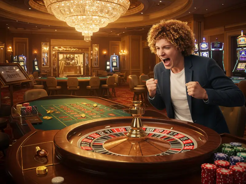 gel pagcorPH certified staff facilitating a roulette game at the casino