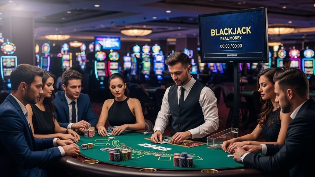 blackjack real money