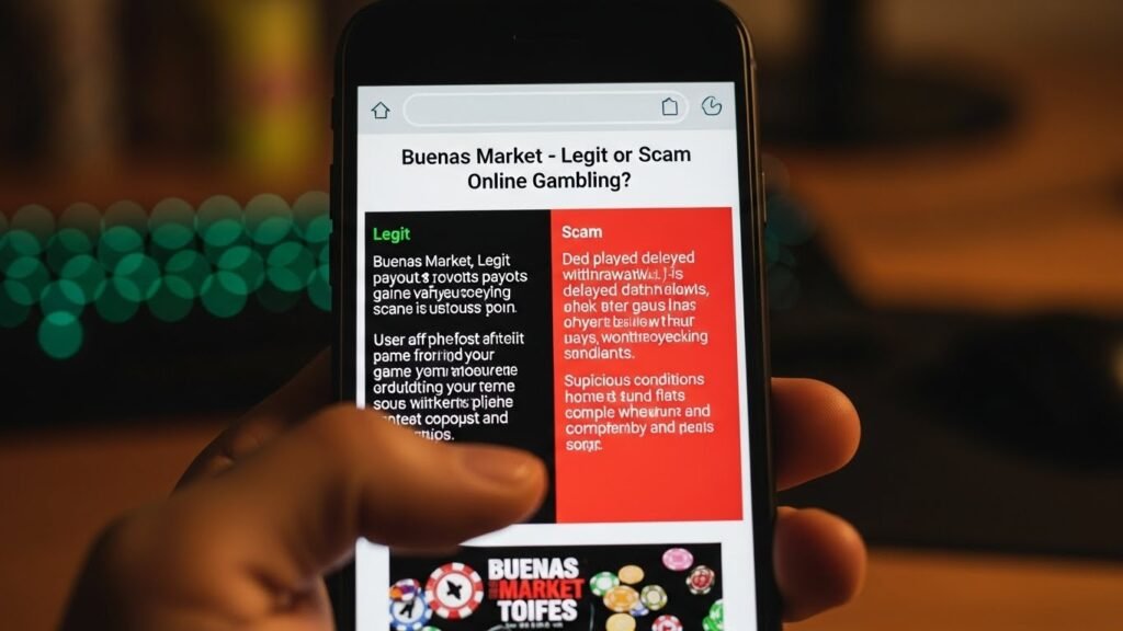 Buenas Market legit or scam