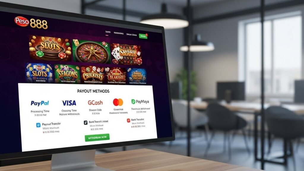 peso 888 payout methods
