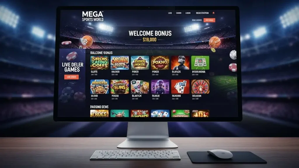 Buneas Gaming mega sports world casino games