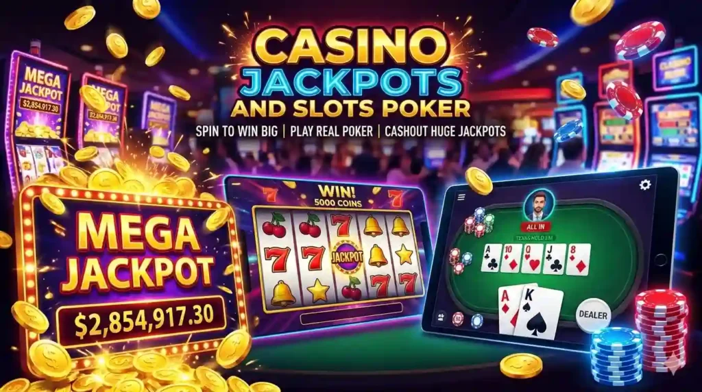 Buenas casino jackpots and slots poker