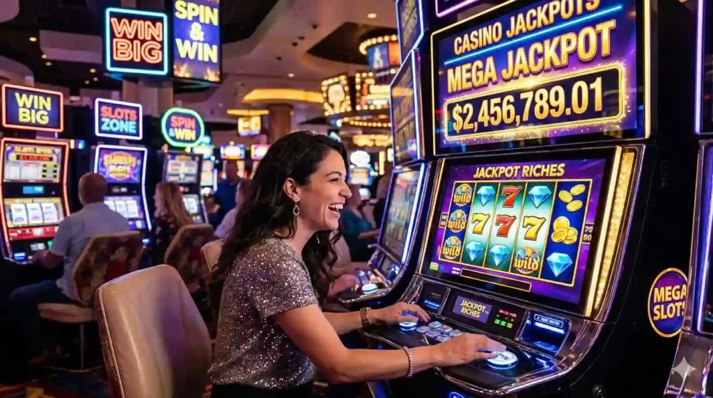 Buenas casino jackpots and slots title